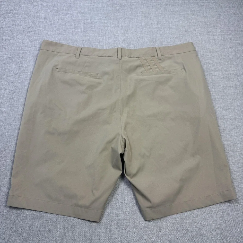 Adidas Golf Chino Shorts Mens 42 Beige Polyester Performance 10